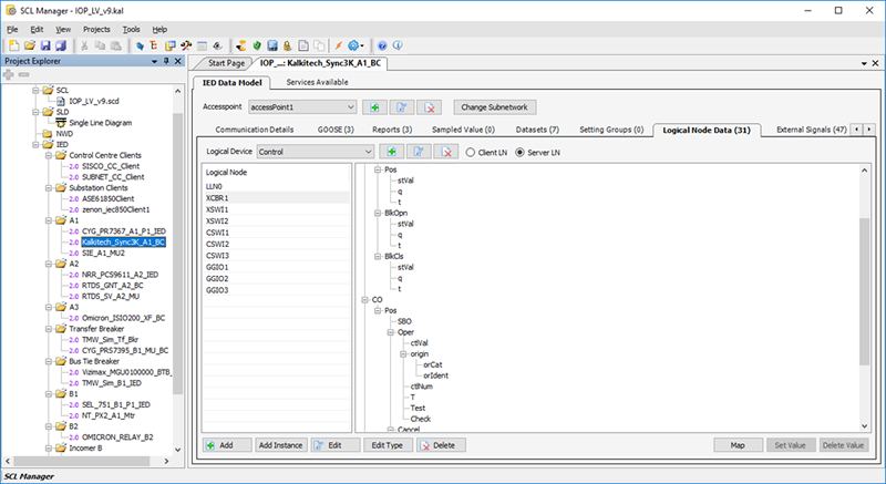 SCL manager example